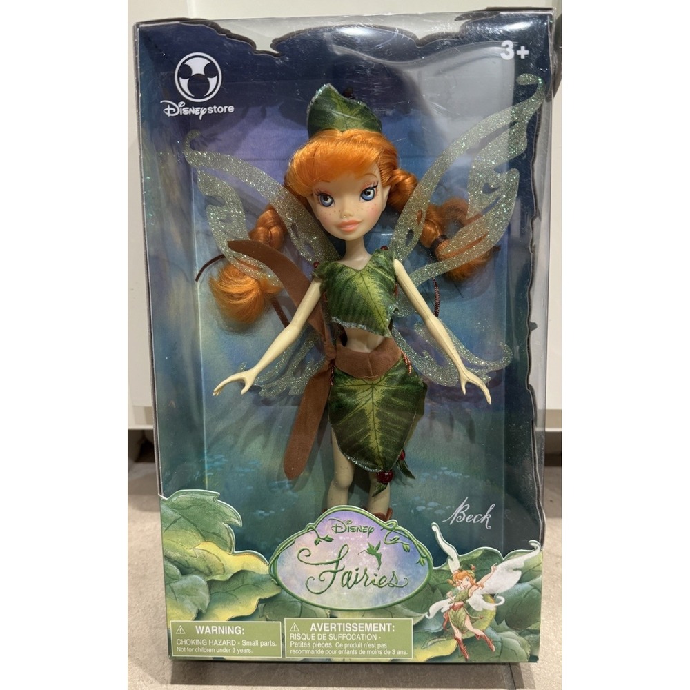 Disney Fairies Beck Doll Disney Store Pixie Hollow Tinker Bell 67435 NEW in Box!